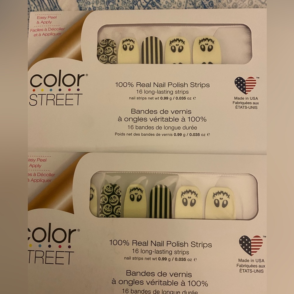 2 sets of Retired Halloween Color Street- Boo Crew